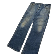 Load image into Gallery viewer, Distressed Dickies Carpenter Denim Jeans - Size 34&quot;
