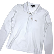 Load image into Gallery viewer, Women's Burberry London Knit Long Sleeve Polo - Size S
