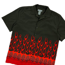 Load image into Gallery viewer, Groggy Maori Flame Button Up - Size L/XL
