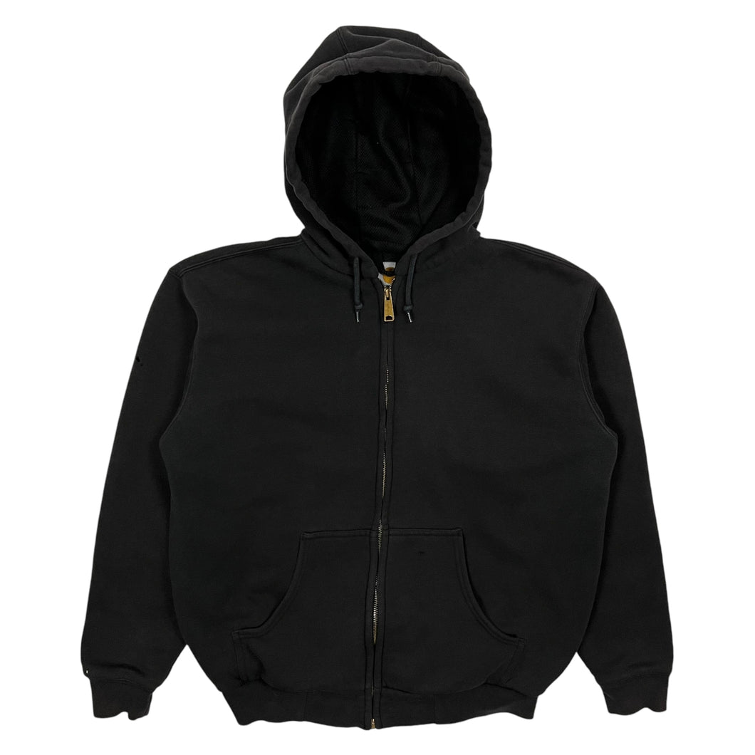 Carhartt Heavyweight Blank Lined Hooded Jacket - Size L