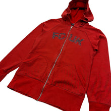Load image into Gallery viewer, Women's French Connection UK Striped Zipped Hoodie - Size S
