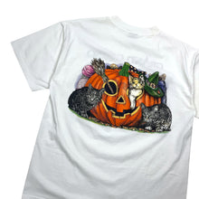 Load image into Gallery viewer, Grand Casino Halloween Cat Tee - Size XL
