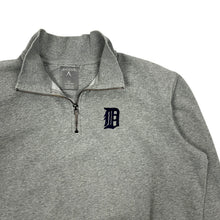 Load image into Gallery viewer, Detroit Tigers Quarter Zip Pullover Sweatshirt - Size XXL
