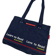 Load image into Gallery viewer, Scholastic Book Fair Denim Tote Bag - O/S
