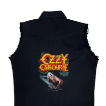 Load image into Gallery viewer, Ozzy Osborne Bark at the Moon Fiend Cut Off Shirt - Size XL
