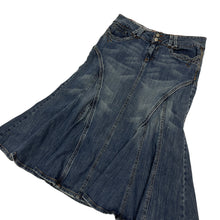 Load image into Gallery viewer, Women's Candie's Midi Denim Skirt -Size M
