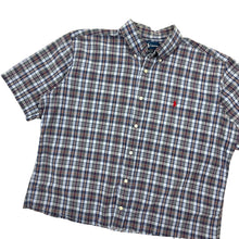 Load image into Gallery viewer, Ralph Lauren Plaid Raw Hem Button Down - Size L
