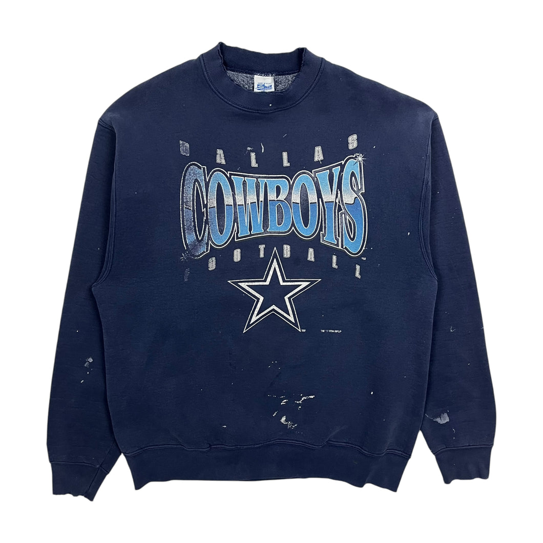 1994 Dallas Cowboys Salem Sportswear Painter Crewneck Sweatshirt - Size XL