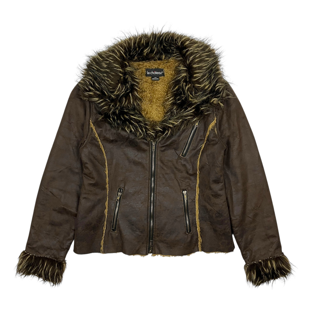 Women's Le Chateau Suede Penny Lane Jacket - Size M