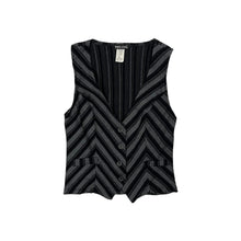 Load image into Gallery viewer, Women's Wet Seal USA Made Striped Vest - Size S
