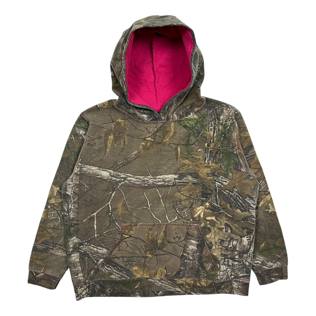 Women's Realtree Camo Contrast Stitched Hoodie - Size L