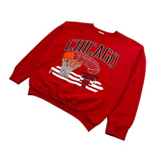 Load image into Gallery viewer, Chicago Bulls Crewneck Sweatshirt - Size M
