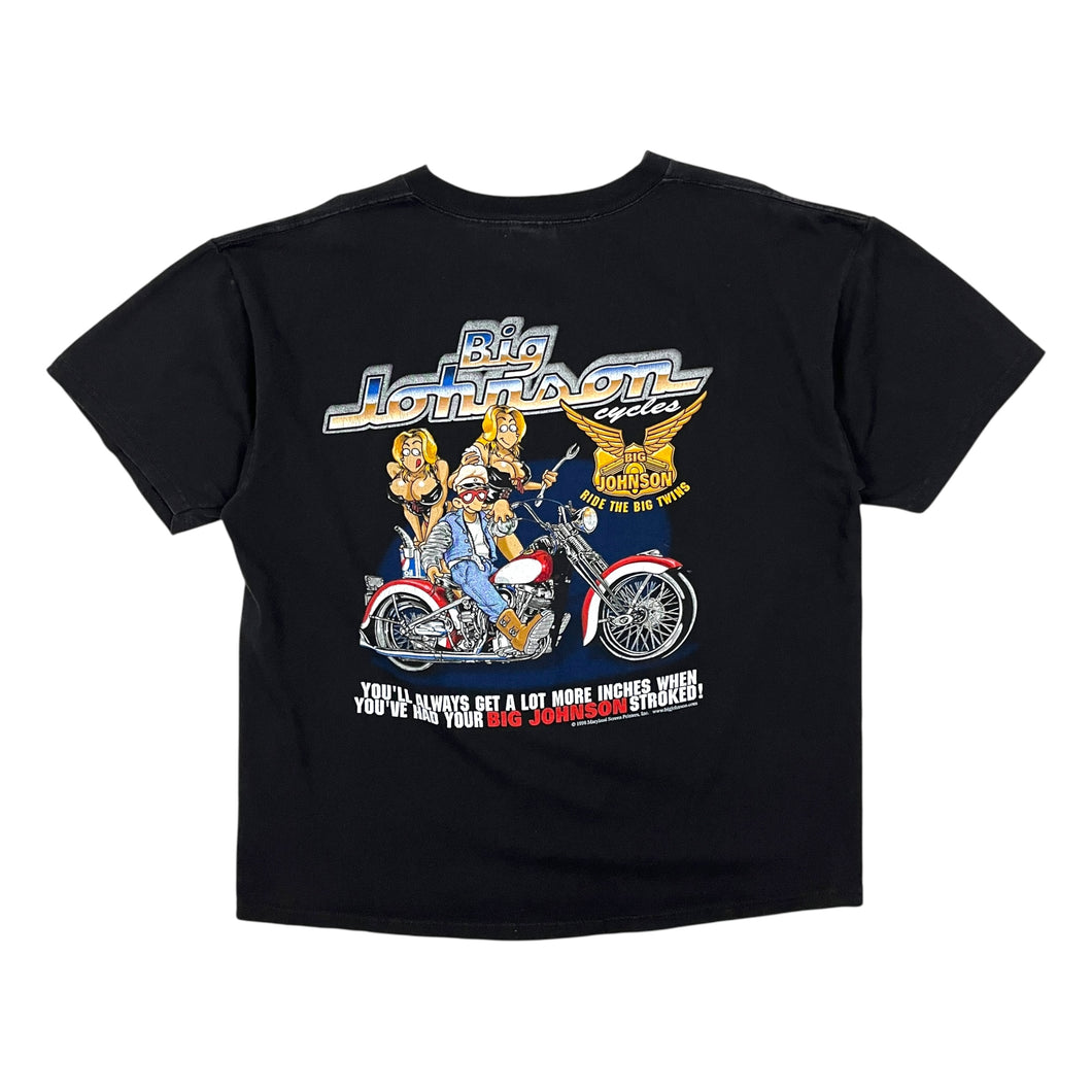 1998 Big Johnson Motorcycles Tee - Size XL