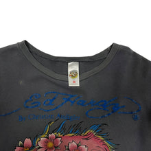 Load image into Gallery viewer, Ed Hardy Floral Skull Thermal Longsleeve - Size L
