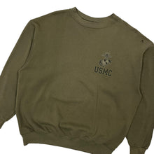 Load image into Gallery viewer, USMC Crewneck Sweatshirt - Size L
