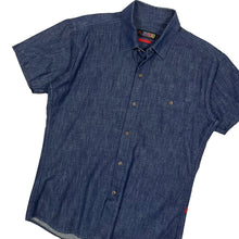 Load image into Gallery viewer, Evisu Denim Button Up Shirt - Size M
