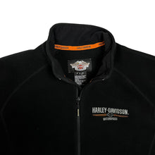 Load image into Gallery viewer, Harley-Davidson Paneled Fleece Zip Up Jacket - Size L/XL
