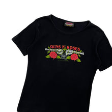 Load image into Gallery viewer, Women's Guns N' Roses Baby Tee - Size M
