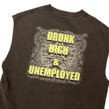 Load image into Gallery viewer, Trailer Park Boys Drunk, High And Unemployed Cut Off Tank - Size XL

