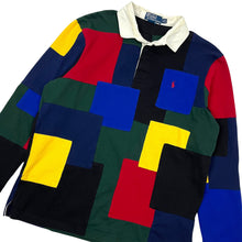 Load image into Gallery viewer, Polo By Ralph Lauren Patchwork Rugby Shirt - Size XL
