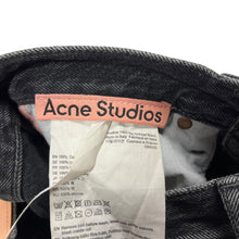 Load image into Gallery viewer, Acne Studios 1991 Toj Vintage Black Denim Jeans - Size 28&quot;
