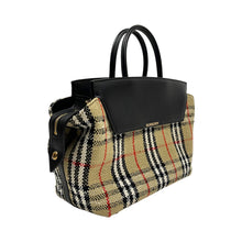 Load image into Gallery viewer, Burberry Catherine Boucle Check Tote Bag - O/S
