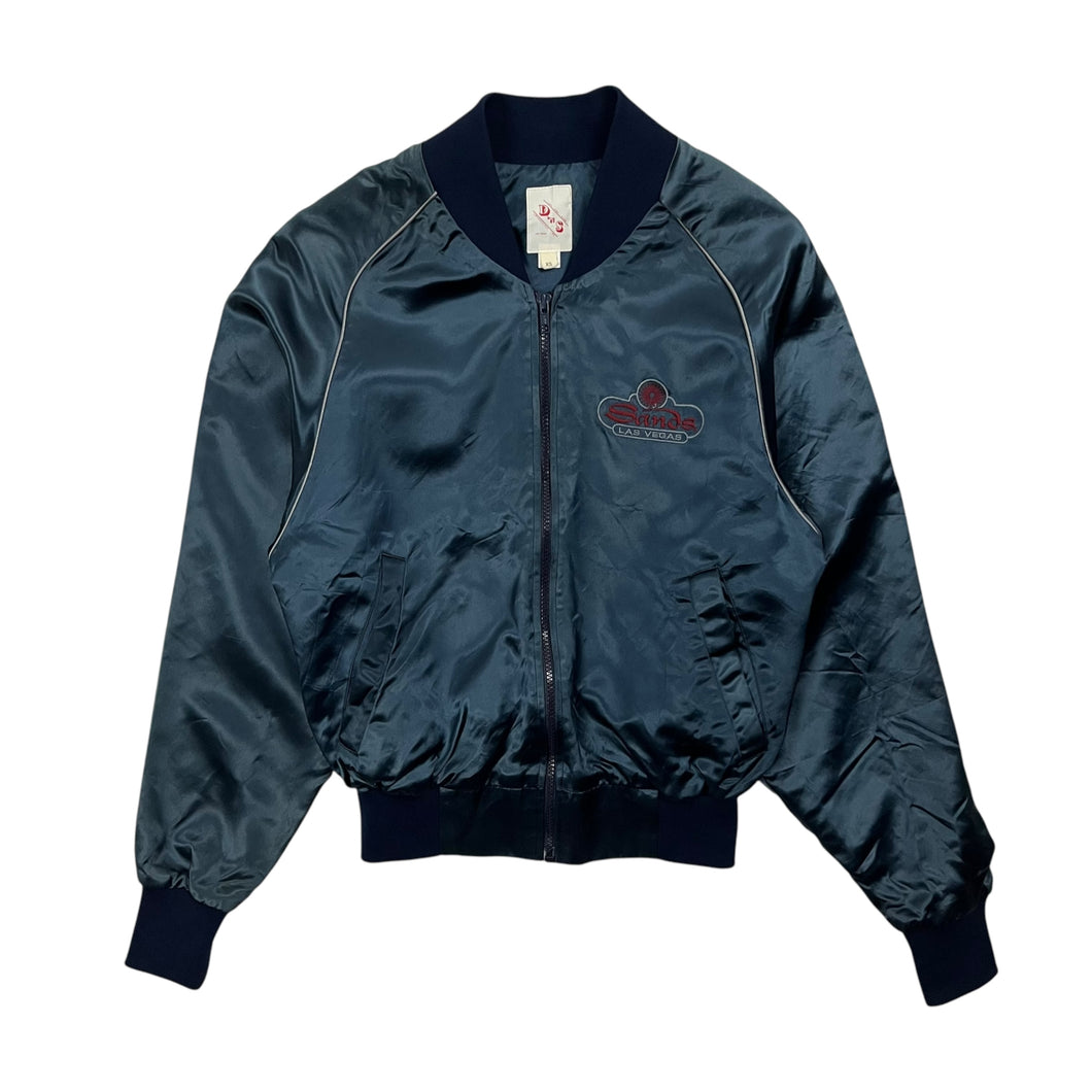 Sands Las Vegas Casio Silk Bomber Jacket - Size S/M