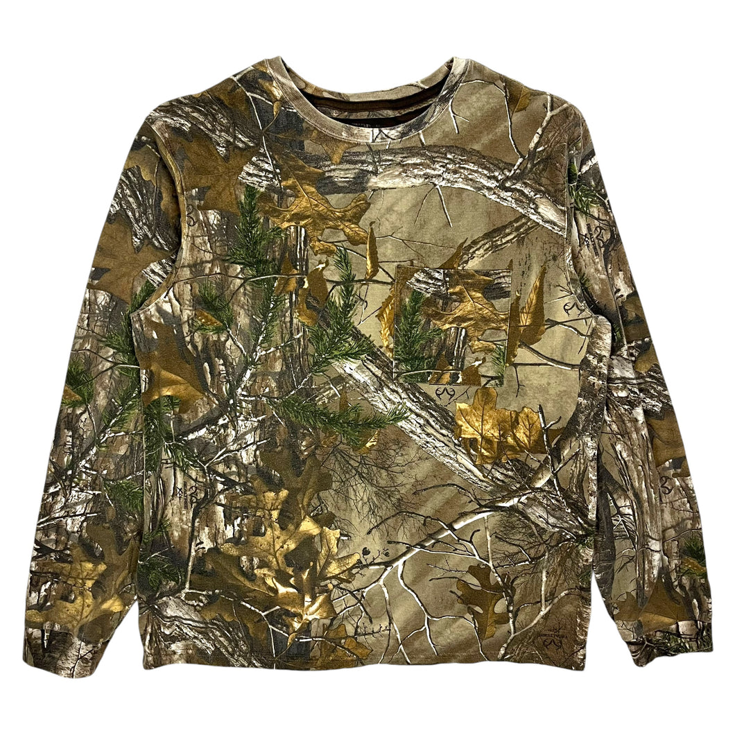 Realtree Camo Pocket Long Sleeve - Size L