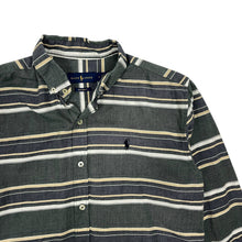Load image into Gallery viewer, Polo By Ralph Lauren Striped Button Down Shirt - Size M/L
