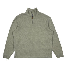 Load image into Gallery viewer, Polo By Ralph Lauren Tonal Quarter Zip Pullover Sweatshirt - Size L
