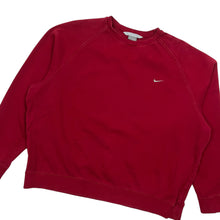 Load image into Gallery viewer, Nike Swoosh Embroidered Crewneck Sweatshirt - Size L/XL
