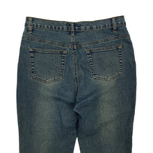 Load image into Gallery viewer, Women's Afontaine Flower Embellished Flared denim Jeans - Size
