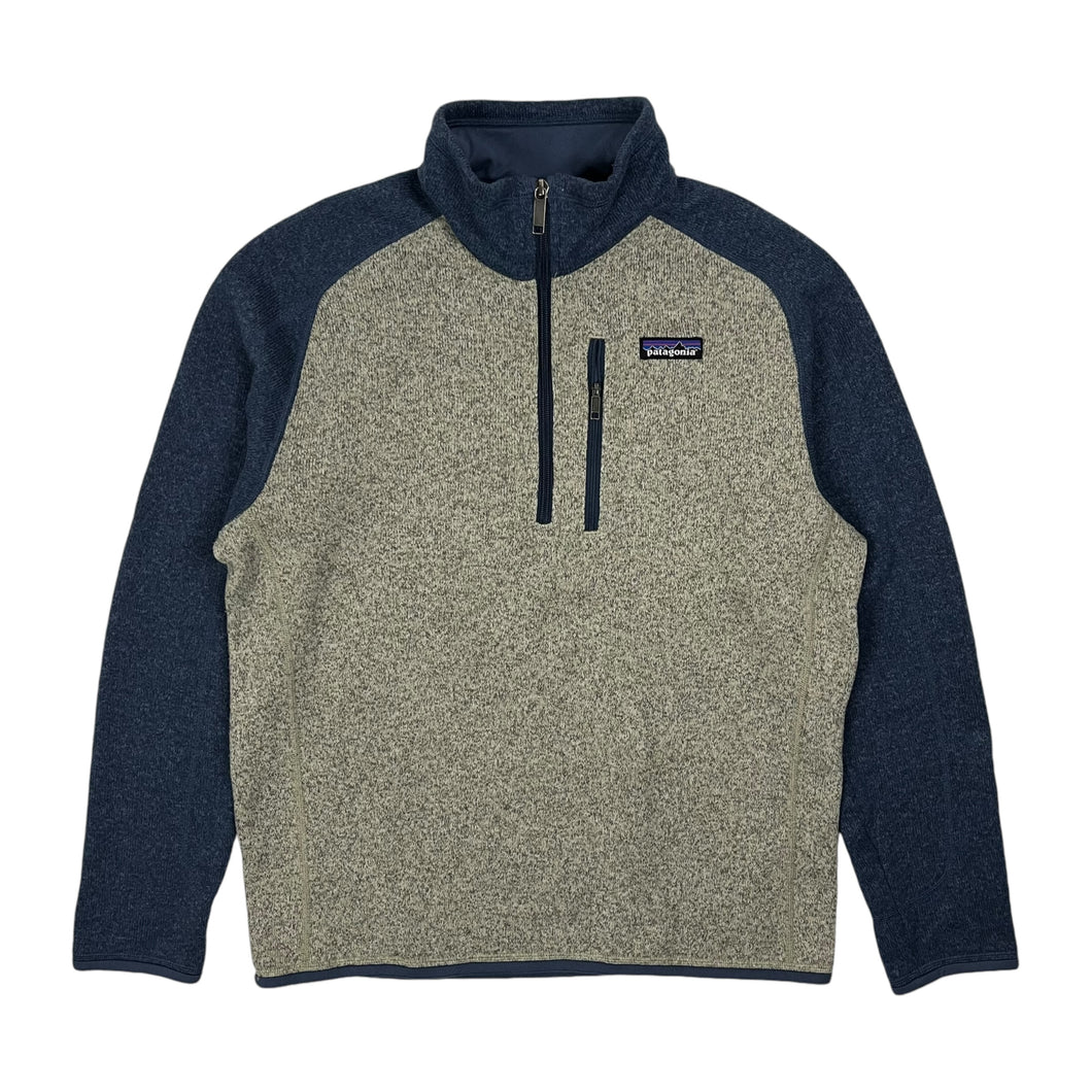 Patagonia Quarter Zip Fleece Jacket - Size L