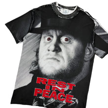 Load image into Gallery viewer, The Undertaker Rest In Peace All Over Print WWF Wrestling Tee - Size XXL
