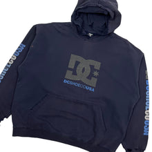 Load image into Gallery viewer, Distressed DC Shoe Co. USA Hoodie - Size XL/XXL
