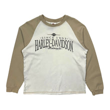 Load image into Gallery viewer, Harley-Davidson Two Tone Raglan Longsleeve - Size L
