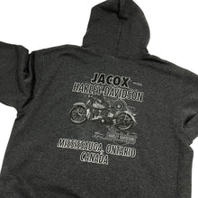 Load image into Gallery viewer, Harley-Davidson Born To Be Bad Pullover Biker Hoodie - Size L

