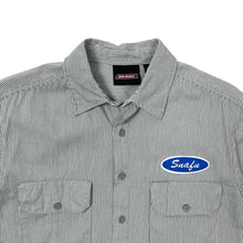 Load image into Gallery viewer, Snafu Mechanic Raw Hem Work Shirt - Size M/L

