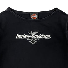 Load image into Gallery viewer, Women&#39;s Harley-Davidson Raw Hem Buttoned Long Sleeve - Size L
