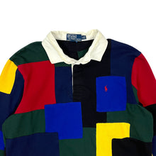 Load image into Gallery viewer, Polo By Ralph Lauren Patchwork Rugby Shirt - Size XL
