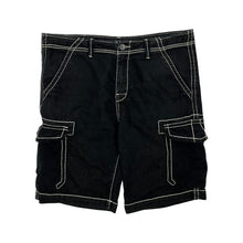 Load image into Gallery viewer, True Religion Contrast Stitched Cargo Shorts - Size 36&quot;
