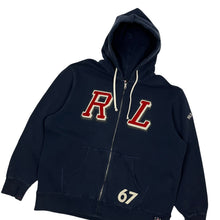 Load image into Gallery viewer, Polo Jeans Co. RL Zip Up Hoodie - Size XXL
