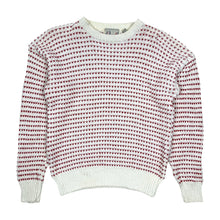 Load image into Gallery viewer, Apparel Workshop Heart Stitch Knit Sweater - Size L
