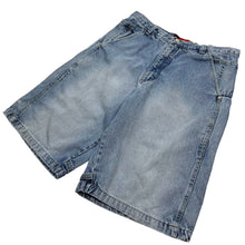 Load image into Gallery viewer, Evolution Baggy Denim Carpenter Shorts - Size 34&quot;
