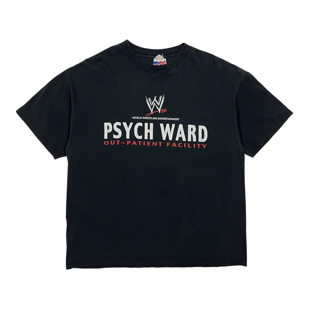 2002 WWE Psych Ward Out-Patient Facility Wrestling Tee - Size L