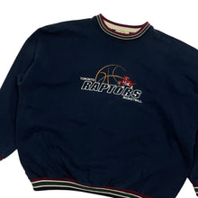 Load image into Gallery viewer, Toronto Raptors Ringer Crewneck Sweatshirt - Size L/XL
