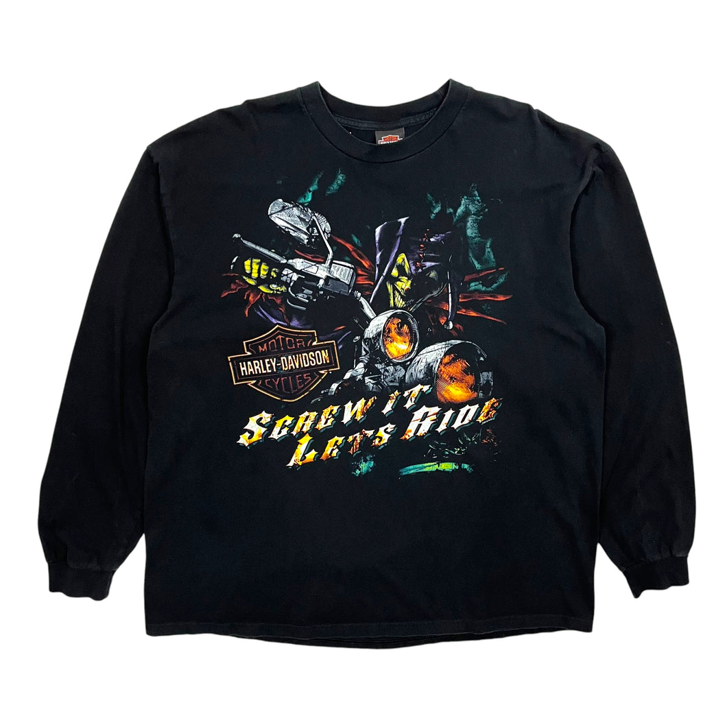 Harley-Davidson Screw It Let's Ride Jester Long Sleeve - Size XXL