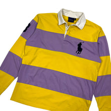 Load image into Gallery viewer, Polo By Ralph Lauren Big Pony Rugby Shirt - Size M
