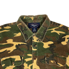 Load image into Gallery viewer, Civilian Woodland Camo Flannel - Size L
