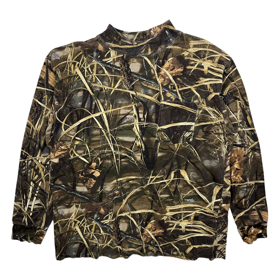 Redhead Realtree Camo Pocket Mockneck - Size XL